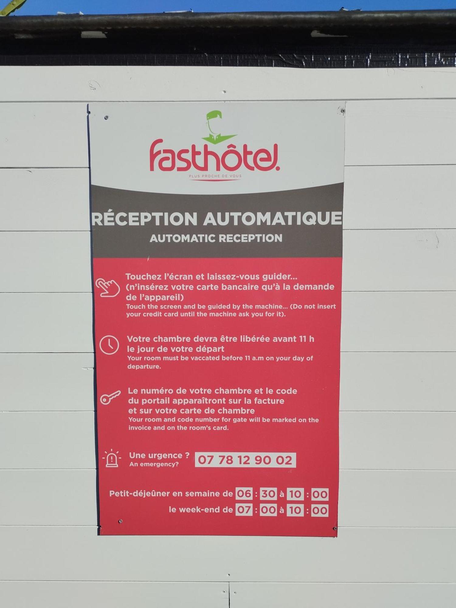 Fasthôtel Clermont-Ferrand Gerzat Exterior foto